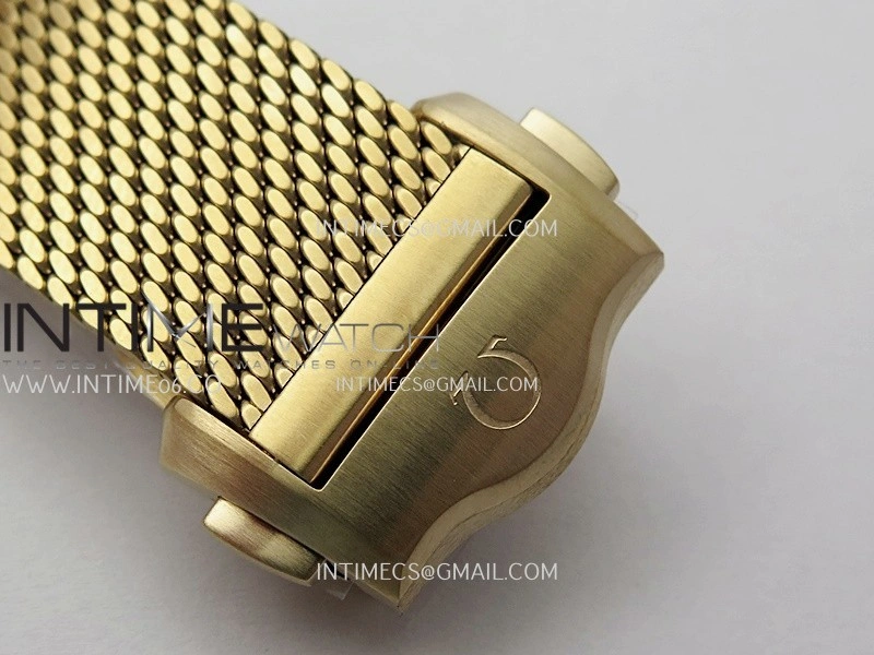 Seamaster 300M Diver Rose Gold VSF 1:1 Best Edition Black Dial on Mesh Bracelet A8806