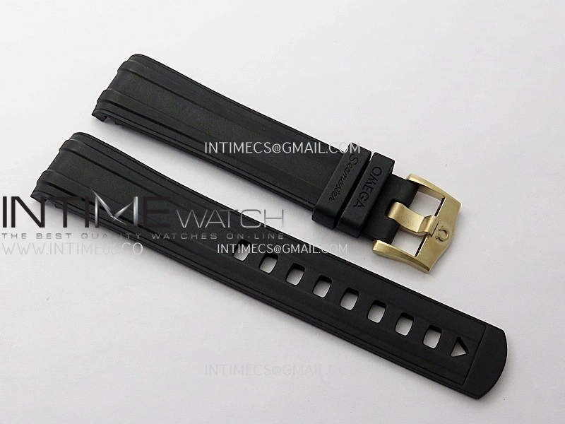 Seamaster 300M Diver Rose Gold VSF 1:1 Best Edition Black Dial on Mesh Bracelet A8806