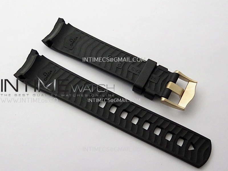 Seamaster 300M Diver Rose Gold VSF 1:1 Best Edition Black Dial on Mesh Bracelet A8806