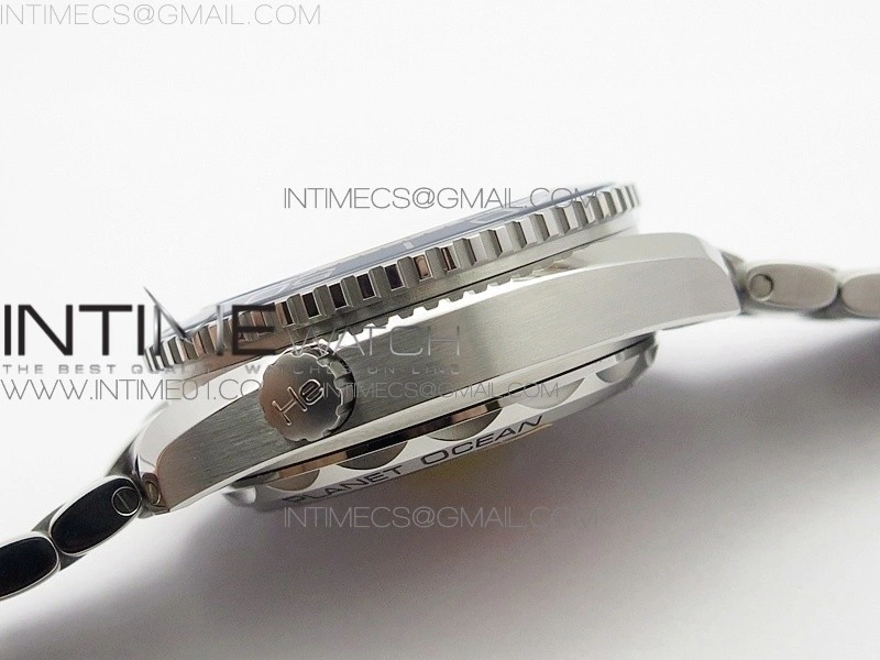 Planet Ocean Master Chronometer Chrono V2 SS OM 1:1 Best Edition Blue Dial on SS Bracelet A9900