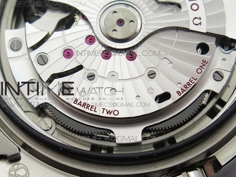 Planet Ocean Master Chronometer Chrono V2 SS OM 1:1 Best Edition Blue Dial on SS Bracelet A9900