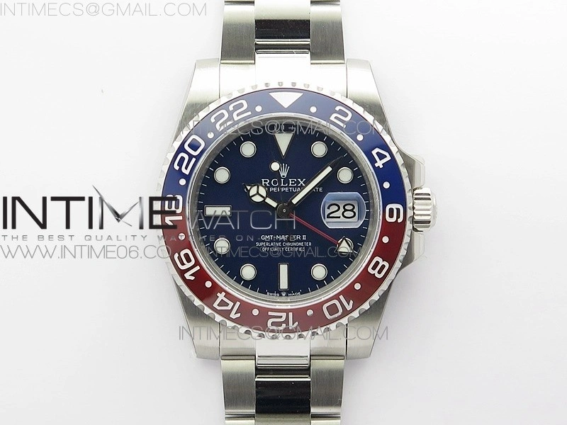 GMT-Master II 116719 BLNR Red Blue Ceramic 904L BP 1:1 Best Edition Blue Dial On VR3285