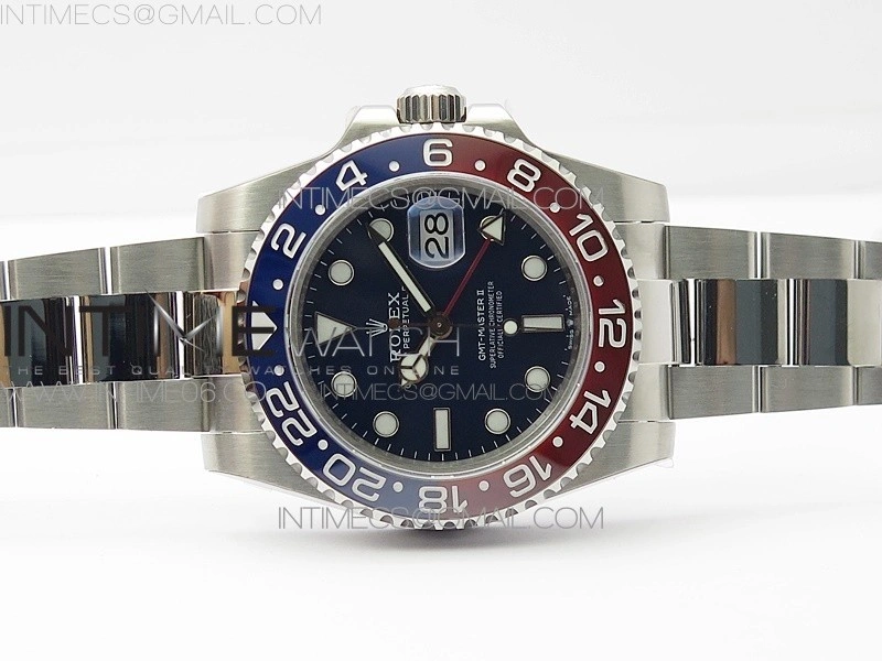 GMT-Master II 116719 BLNR Red Blue Ceramic 904L BP 1:1 Best Edition Blue Dial On VR3285