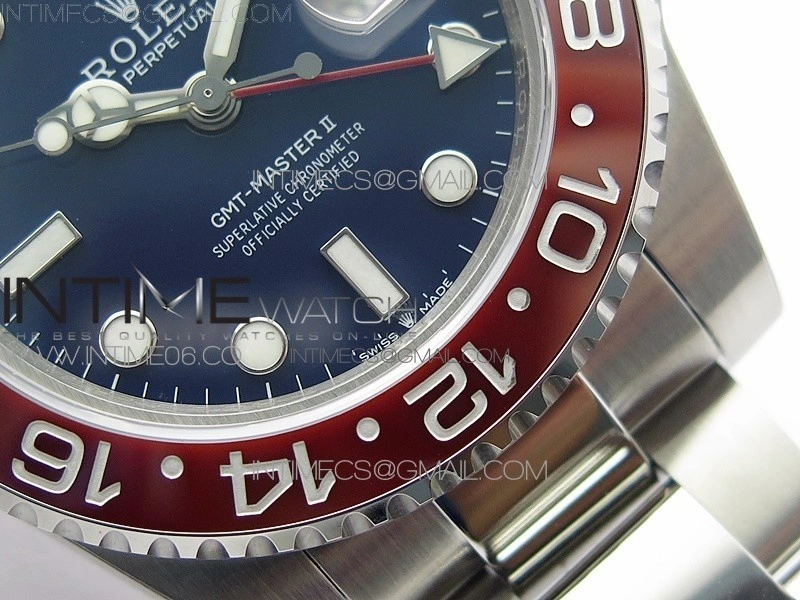 GMT-Master II 116719 BLNR Red Blue Ceramic 904L BP 1:1 Best Edition Blue Dial On VR3285
