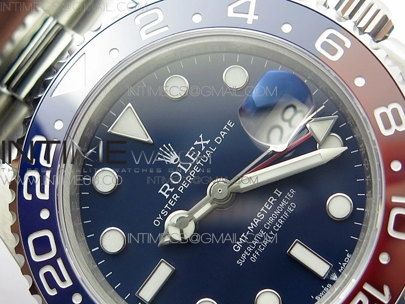 GMT-Master II 116719 BLNR Red Blue Ceramic 904L BP 1:1 Best Edition Blue Dial On VR3285