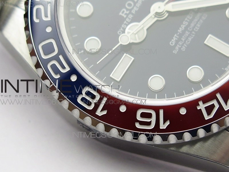GMT-Master II 116719 BLNR Red Blue Ceramic 904L BP 1:1 Best Edition Blue Dial On VR3285