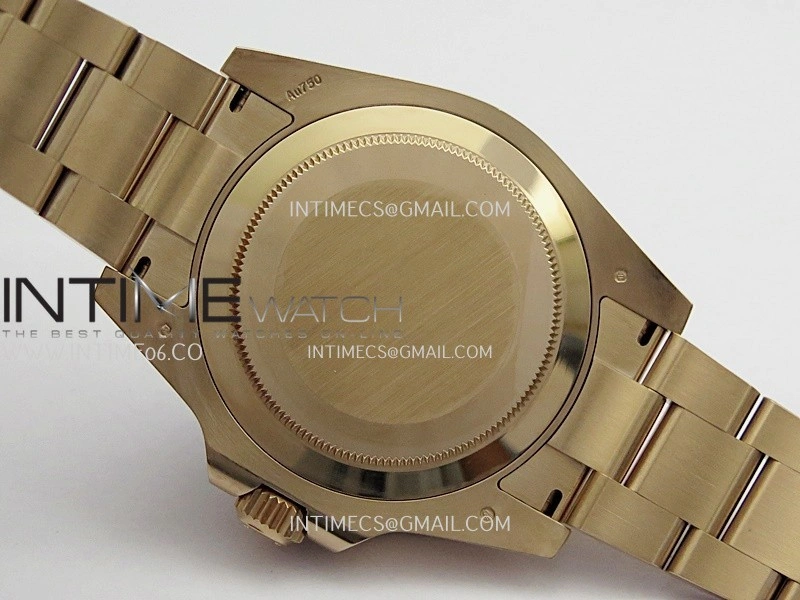 GMT Master II 126715 CHNR RG ARF 1:1 Best Edition Black Dial On RG Bracelet DD3285 CHS