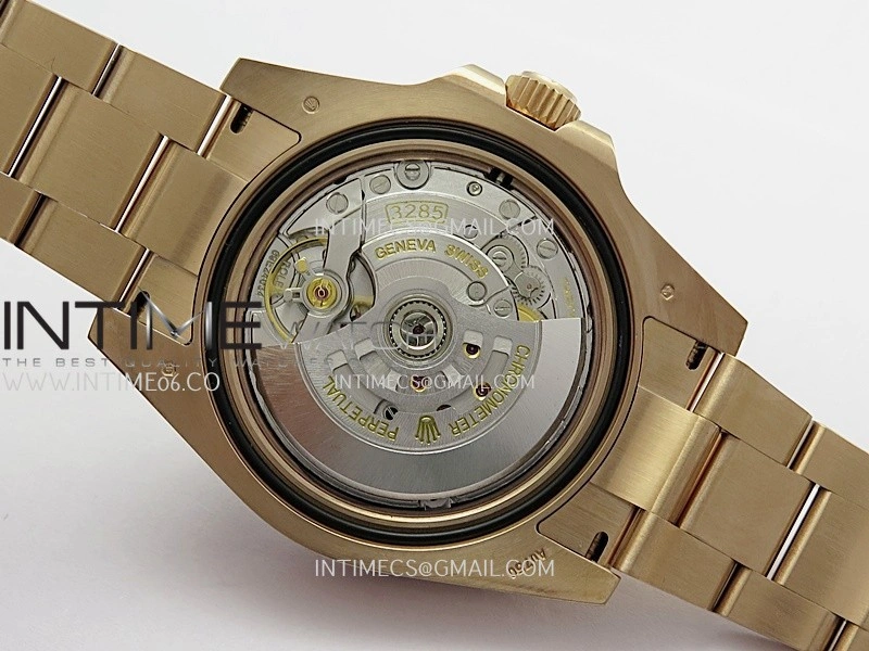 GMT Master II 126715 CHNR RG ARF 1:1 Best Edition Black Dial On RG Bracelet DD3285 CHS