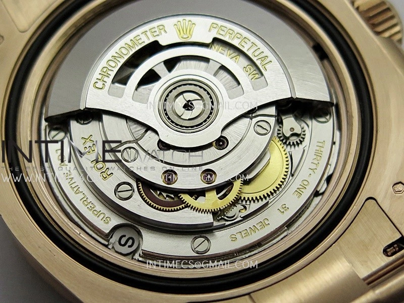 GMT Master II 126715 CHNR RG ARF 1:1 Best Edition Black Dial On RG Bracelet DD3285 CHS