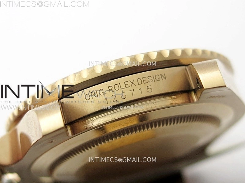GMT Master II 126715 CHNR RG AR+F 1:1 Best Edition Black Dial on RG Bracelet DD3285 CHS