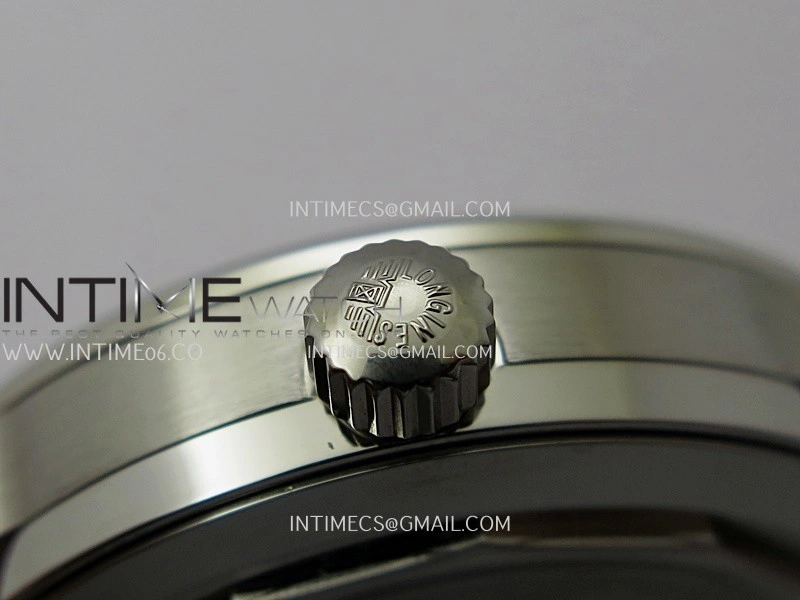 Master Moonphase SS APSF 1:1 Best Edition Silver Dial On Brown Leather Strap AL899