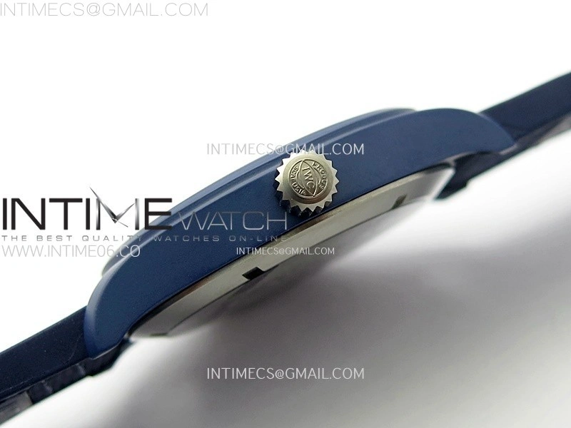 Pilot’s Watch Laureus Blue Ceramic IW328101 ZF 1:1 Best Edition on Blue Nylon Strap A32111