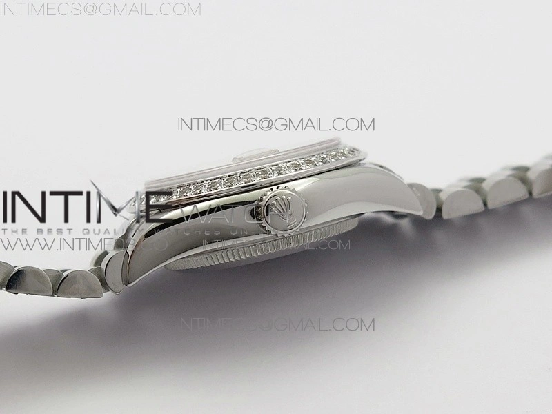 DateJust 28mm SS Diamond Bezel BP Best Edition Silver Dial on SS Bracelet ETA2671