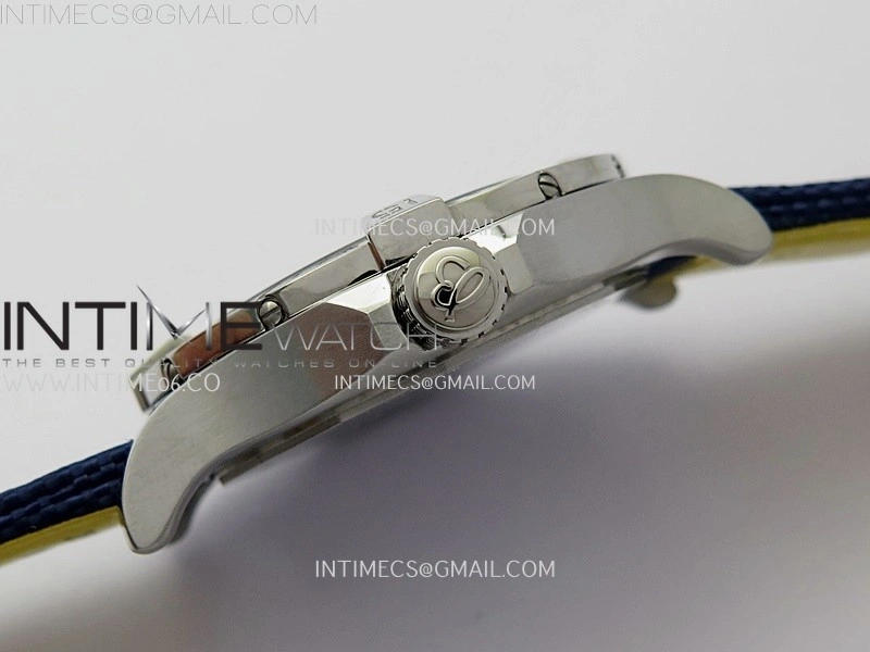 Avenger Automatic 43mm SS TF 1:1 Best Edition Blue Dial Stick Marker on Blue Nylon Strap A2824