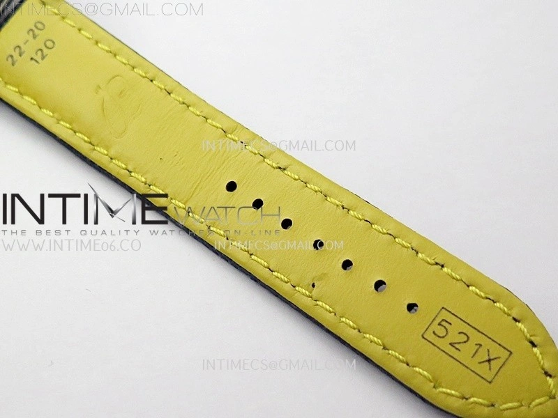 Avenger Automatic 43mm SS TF 1:1 Best Edition Blue Dial Stick Marker on Blue Nylon Strap A2824