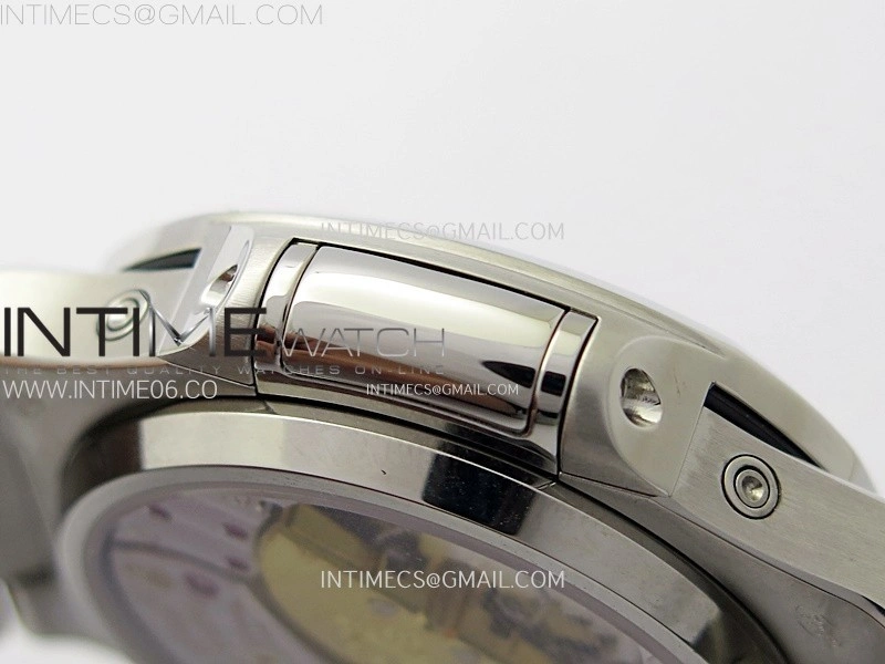Nautilus 5740 T Diamonds Bezel SS TWF Best Edition Green Dial on SS Bracelet A240