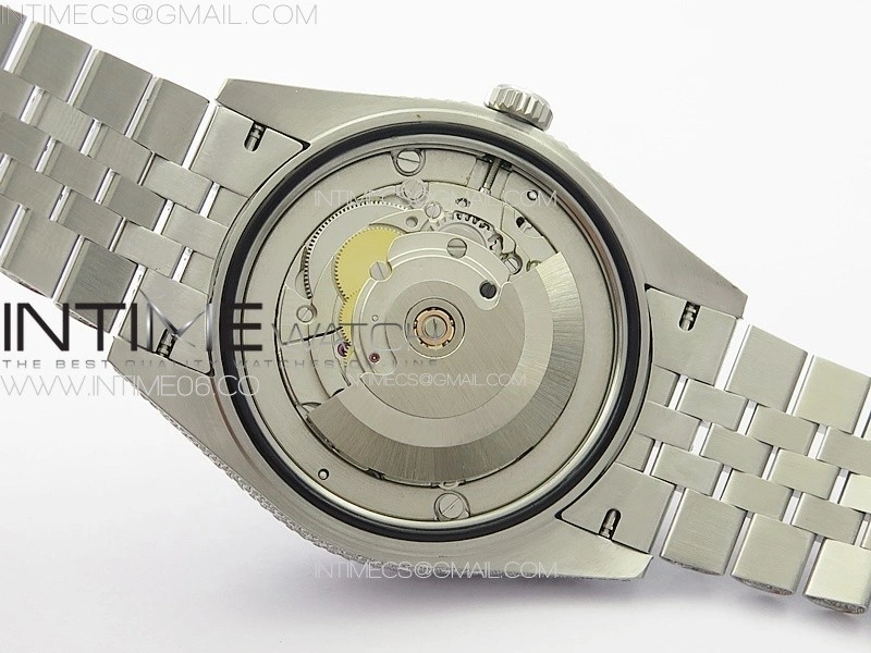 DateJust 41 126334 Full Paved Diamonds BP Best Edition Black Dial Stick Markers on Jubilee Bracelet A2824