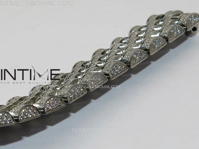 DateJust 41 126334 Full Paved Diamonds BP Best Edition Blue Dial Sticks Markers on Jubilee Bracelet A2824