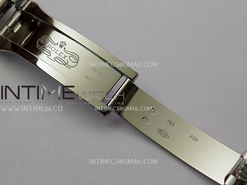 Daydate 128239 36mm Colour Jigsaw Puzzle SS QHF Best Edition Turquoise Blue Dial on SS President Bracelet A2834