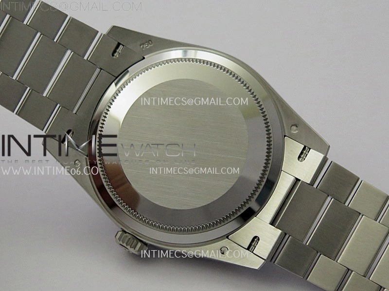 Daydate 128239 36mm Colour Jigsaw Puzzle SS QHF Best Edition Turquoise Blue Dial on SS President Bracelet A2834