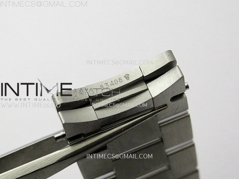 Daydate 128239 36mm Colour Jigsaw Puzzle SS QHF Best Edition Turquoise Blue Dial on SS President Bracelet A2834