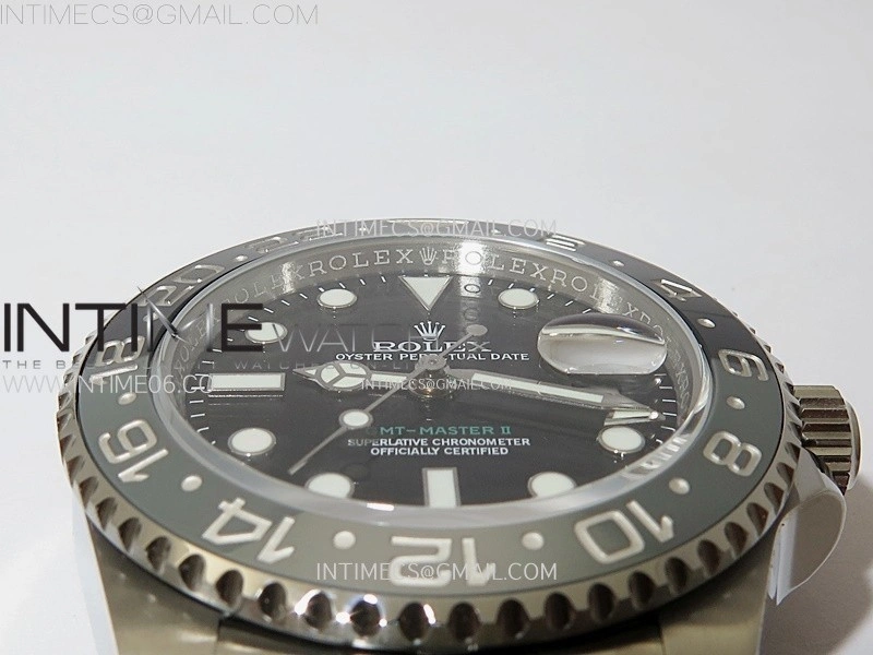 GMT-Master II 126710 GRNR Black Gray Ceramic 904L SS 3EF 1:1 Best Edition Black Dial On Jubliee Bracelet VR3285 CHS