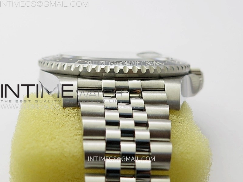 GMT-Master II 126710 GRNR Black Gray Ceramic 904L SS 3EF 1:1 Best Edition Black Dial On Jubliee Bracelet VR3285 CHS