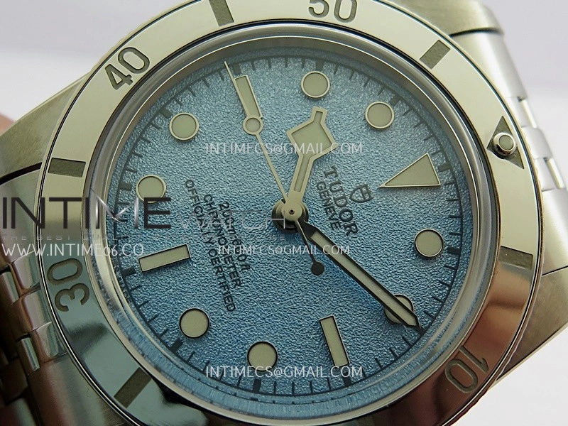 Heritage Black Bay M79000N 37mm SS ZF 1:1 Best Edition Lagoon Blue Dial On Jubilee Bracelet A2824