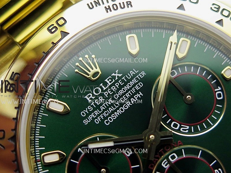 Daytona 116508 Gain Weight YG ZF 1:1 Best Edition Green Dial on YG Bracelet SH4130
