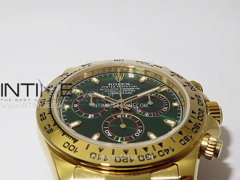 Daytona 116508 Gain Weight YG ZF 1:1 Best Edition Green Dial on YG Bracelet SH4130