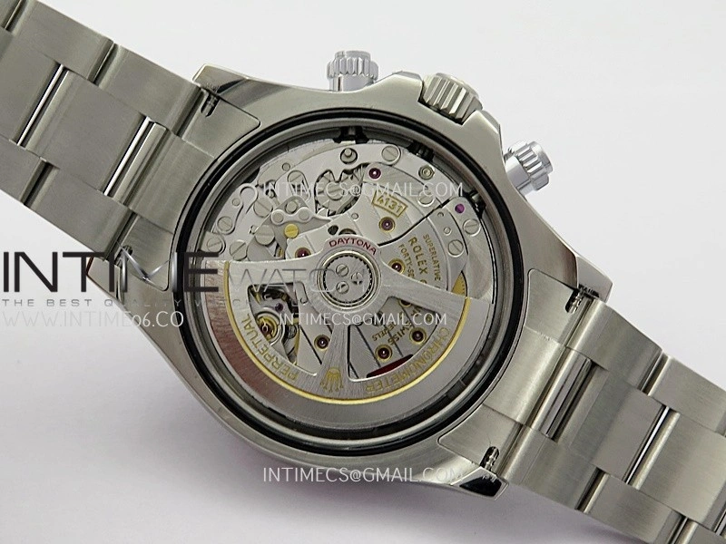 Daytona 126500 UFO 904L Steel SS 1:1 Best Edition Black Dial On SS Bracelet UF4131