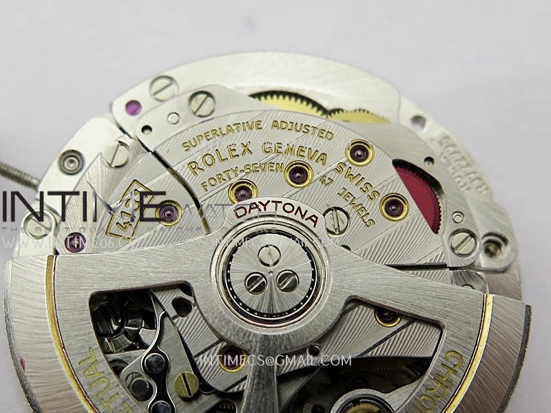 Daytona 126500 UFO 904L Steel SS 1:1 Best Edition Black Dial On SS Bracelet UF4131