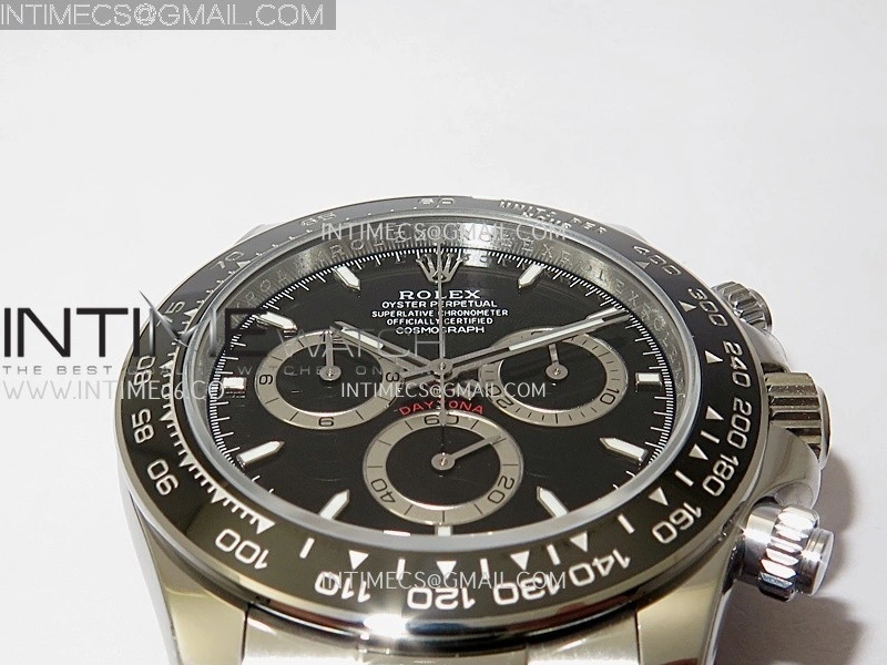 Daytona 126500 UFO 904L Steel SS 1:1 Best Edition Black Dial On SS Bracelet UF4131
