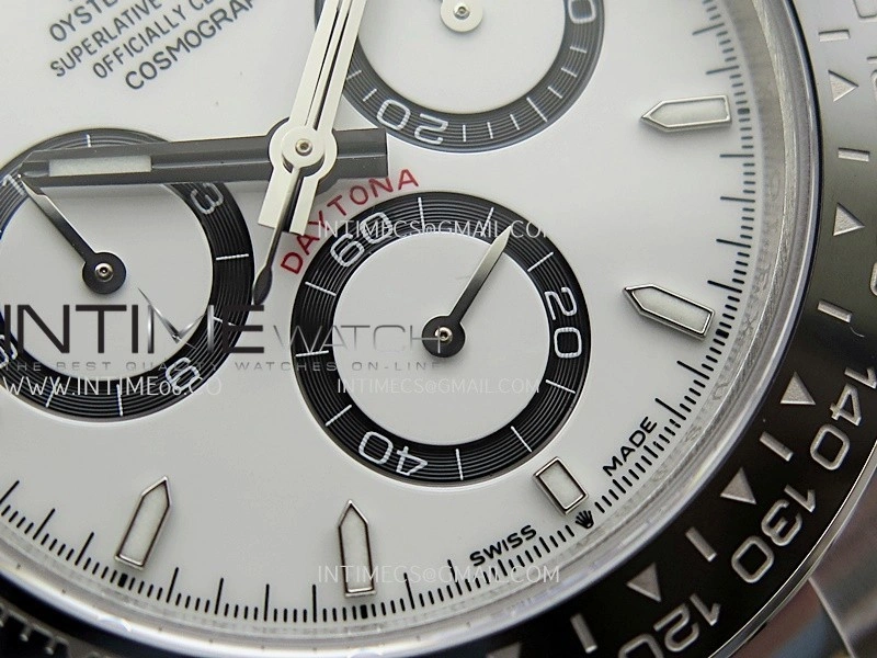 Daytona 126500 UFO 904L Steel SS 1:1 Best Edition White Dial On SS Bracelet UF4131