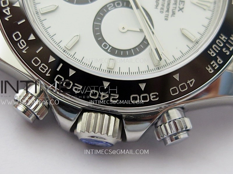 Daytona 126500 UFO 904L Steel SS 1:1 Best Edition White Dial On SS Bracelet UF4131