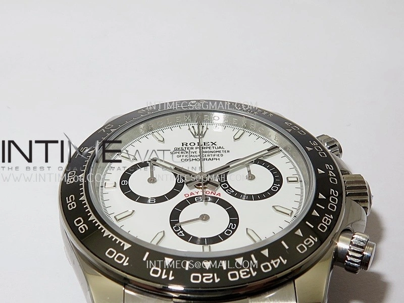 Daytona 126500 UFO 904L Steel SS 1:1 Best Edition White Dial On SS Bracelet UF4131