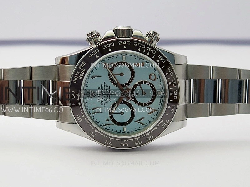 Daytona 126506 Arabic SS QF 1:1 Best Edition Ice Blue Dial on SS Braclet SH4131 V5