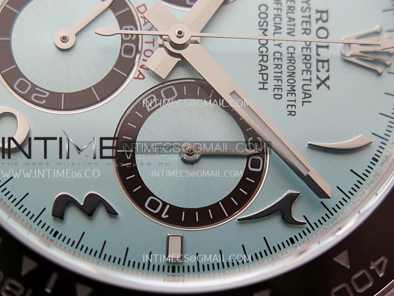 Daytona 126506 Arabic SS QF 1:1 Best Edition Ice Blue Dial on SS Braclet SH4131 V5