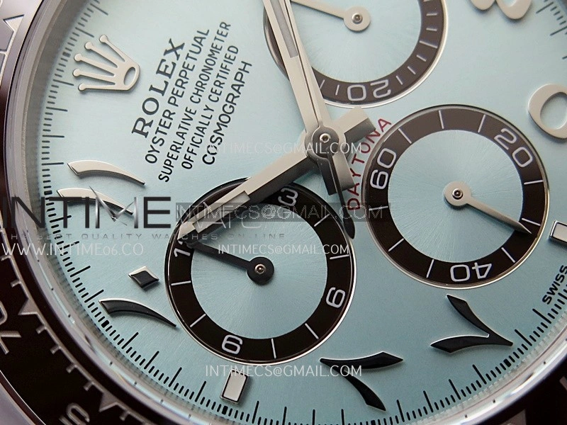 Daytona 126506 Arabic SS QF 1:1 Best Edition Ice Blue Dial on SS Braclet SH4131 V5