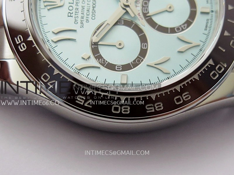 Daytona 126506 Arabic SS QF 1:1 Best Edition Ice Blue Dial on SS Braclet SH4131 V5
