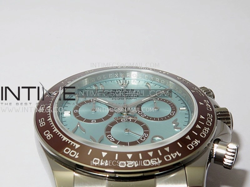 Daytona 126506 Arabic SS QF 1:1 Best Edition Ice Blue Dial on SS Braclet SH4131 V5
