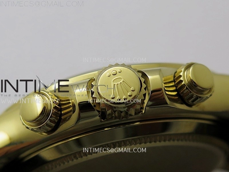 Daytona 126518 YG AR+F 1:1 Best Edition Gold Dial on Oysterflex Rubber Strap SA4131