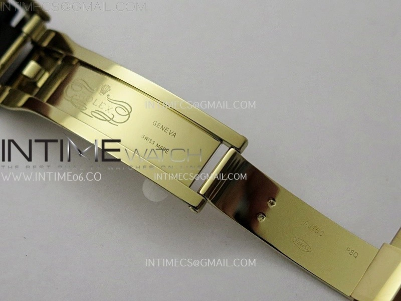 Daytona 126518 YG AR+F 1:1 Best Edition Gold Dial on Oysterflex Rubber Strap SA4131