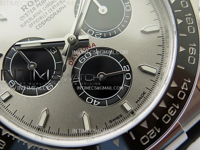 Daytona 126519 SS AR+F 1:1 Best Edition Gray Dial on Oysterflex Rubber Strap SA4131