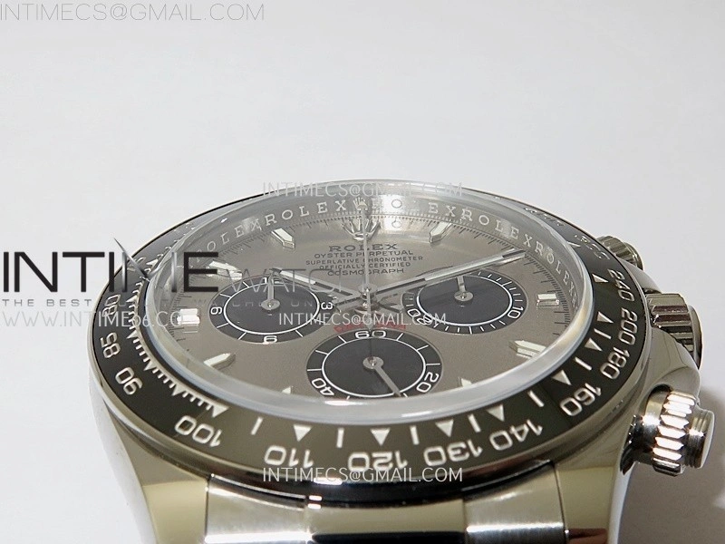 Daytona 126519 SS AR+F 1:1 Best Edition Gray Dial on Oysterflex Rubber Strap SA4131