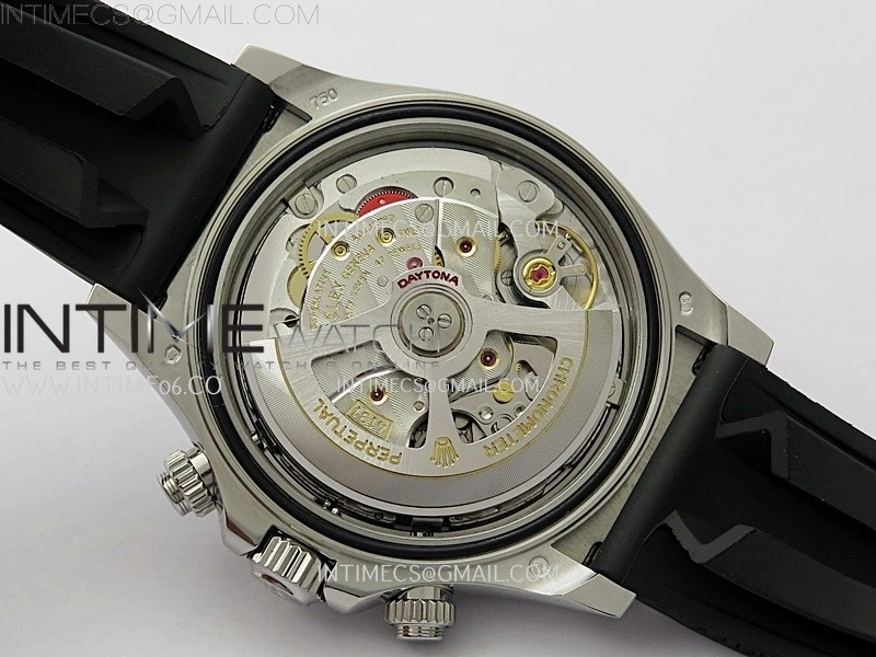 Daytona 126519 SS AR+F 1:1 Best Edition Gray Dial on Oysterflex Rubber Strap SA4131