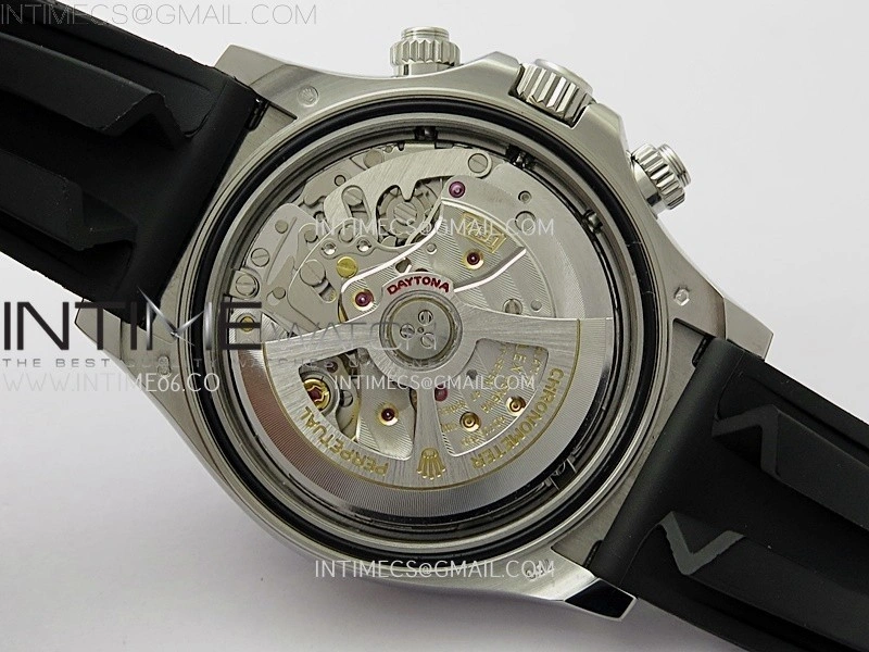 Daytona 126519 SS AR+F 1:1 Best Edition Gray Dial on Oysterflex Rubber Strap SA4131