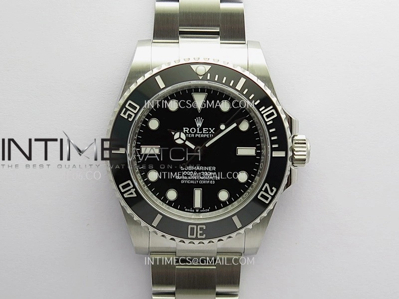 Submariner 124060 904L SS VF 1:1 Best Edition Black Dial On 904L SS Bracelet DD3230