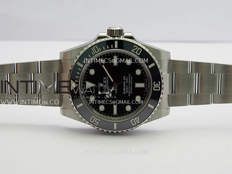 Submariner 124060 904L SS VF 1:1 Best Edition Black Dial On 904L SS Bracelet DD3230