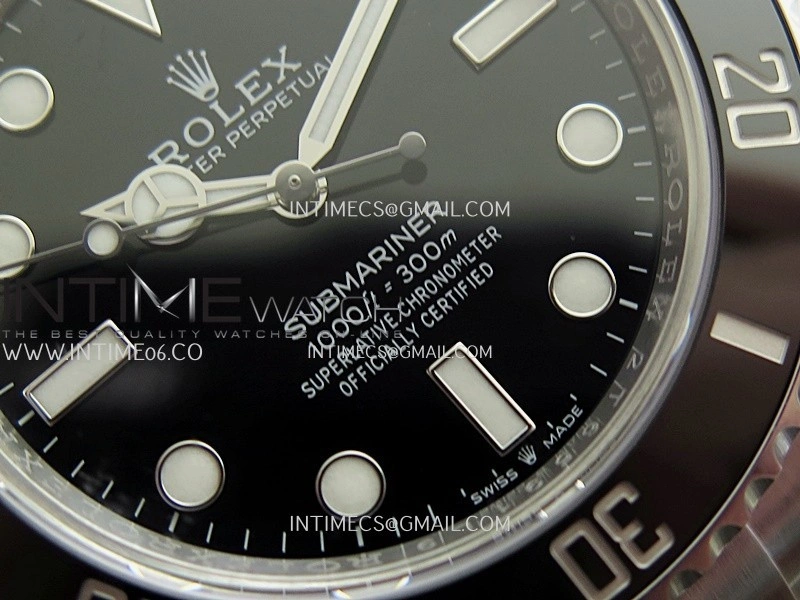 Submariner 124060 904L SS VF 1:1 Best Edition Black Dial On 904L SS Bracelet DD3230